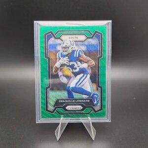2023 Panini Prizm Shaquille Leonard Green Pulsar Indianapolis Colts